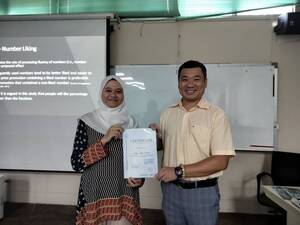 印尼萬隆州立理工大學(Politeknik Negeri Bandung)企管系教師赴本校訪問及進行學術交流圖片