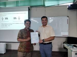 印尼萬隆州立理工大學(Politeknik Negeri Bandung)企管系教師赴本校訪問及進行學術交流圖片